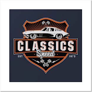 Classic Speed Engines Posters and Art